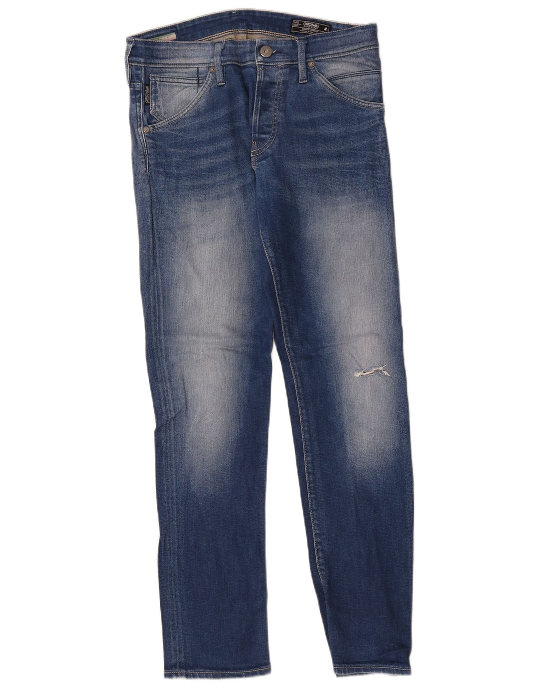 Jeans slim da uomo Jack & Jones W32 L32 cotone blu