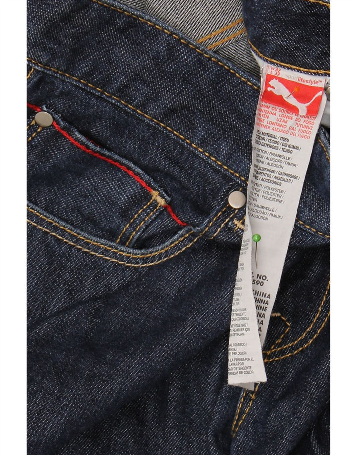 Jeans dritti da uomo PUMA W32 L32 cotone blu navy