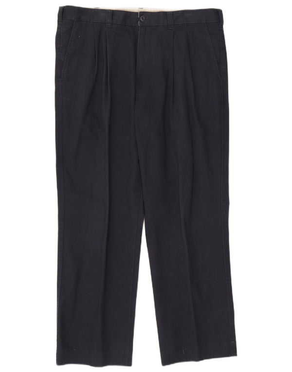 Pantaloni chino con pegged Marks & Spencer da uomo blu W38 L31 blu navy
