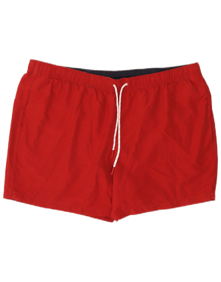 Pantaloncini da bagno da uomo Marks & Spencer 3XL rosso poliestere