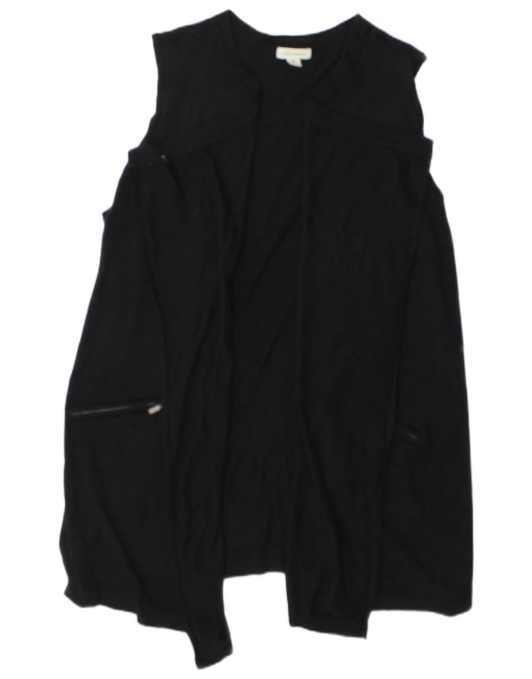Maglione cardigan lungo da donna Marks & Spencer UK 14 medio nero