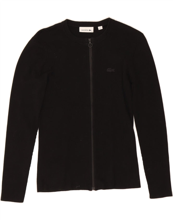 LACOSTE Womens Cardigan Sweater Size 34 Small Black Cotton Vintage Lacoste and Second-Hand Lacoste from Messina Hembry 