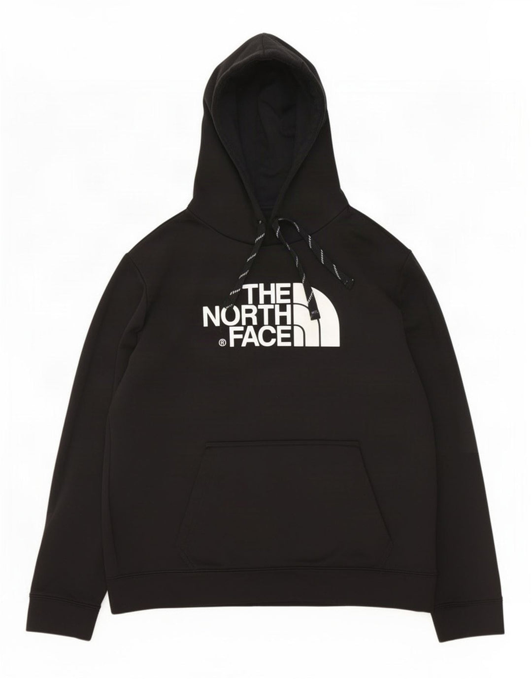 Felpa con cappuccio grafica da uomo The North Face grande poliestere nero