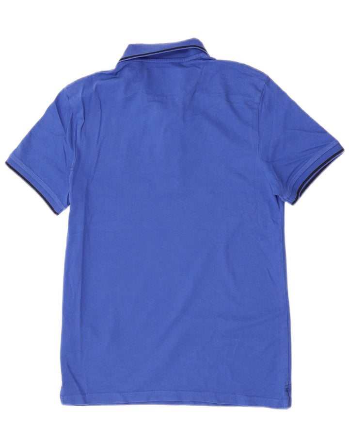 Polo da uomo Lyle & Scott piccola in cotone blu