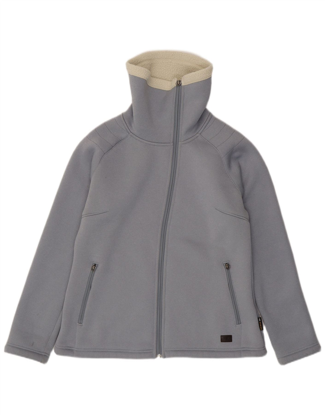 Giacca Sherpa da donna Jack Wolfskin UK 16 Large Blu Poliestere