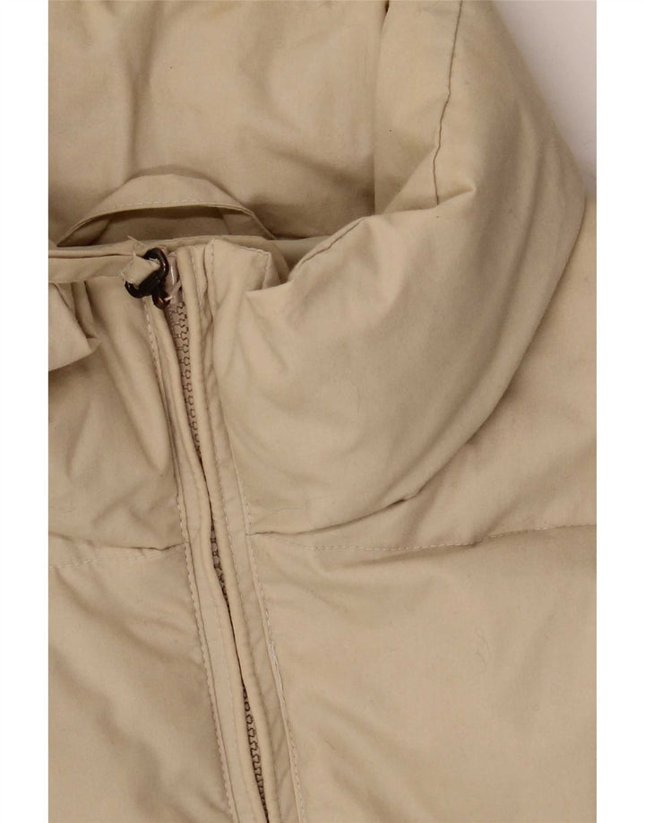 Gilet imbottito da uomo Sergio Tacchini UK 42 XL Poliestere beige