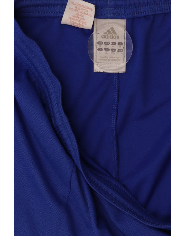 Pantaloncini sportivi Adidas Climalite da uomo XL blu poliestere