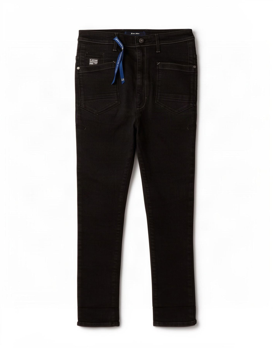 Jeans slim da donna G-Star W27 L25 cotone nero