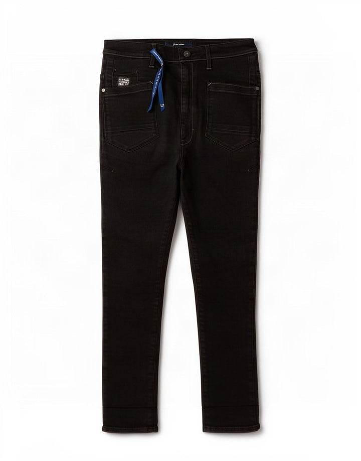 Jeans slim da donna G-Star W27 L25 cotone nero