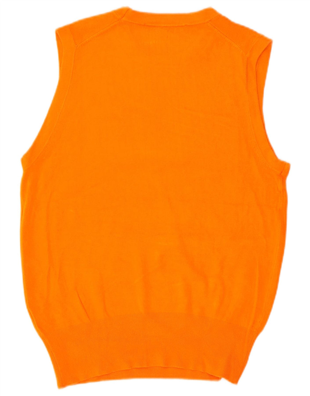 Canotta canotta da donna Zara UK 12 viscosa arancione media