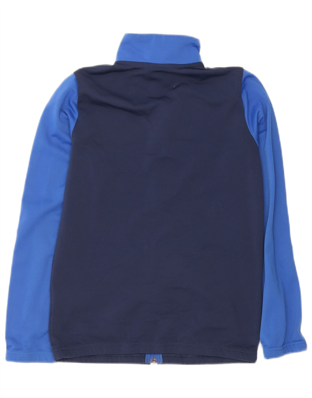 Giacca superiore della tuta da ragazzo Nike 12-13 anni Large Blu Navy Colourblock