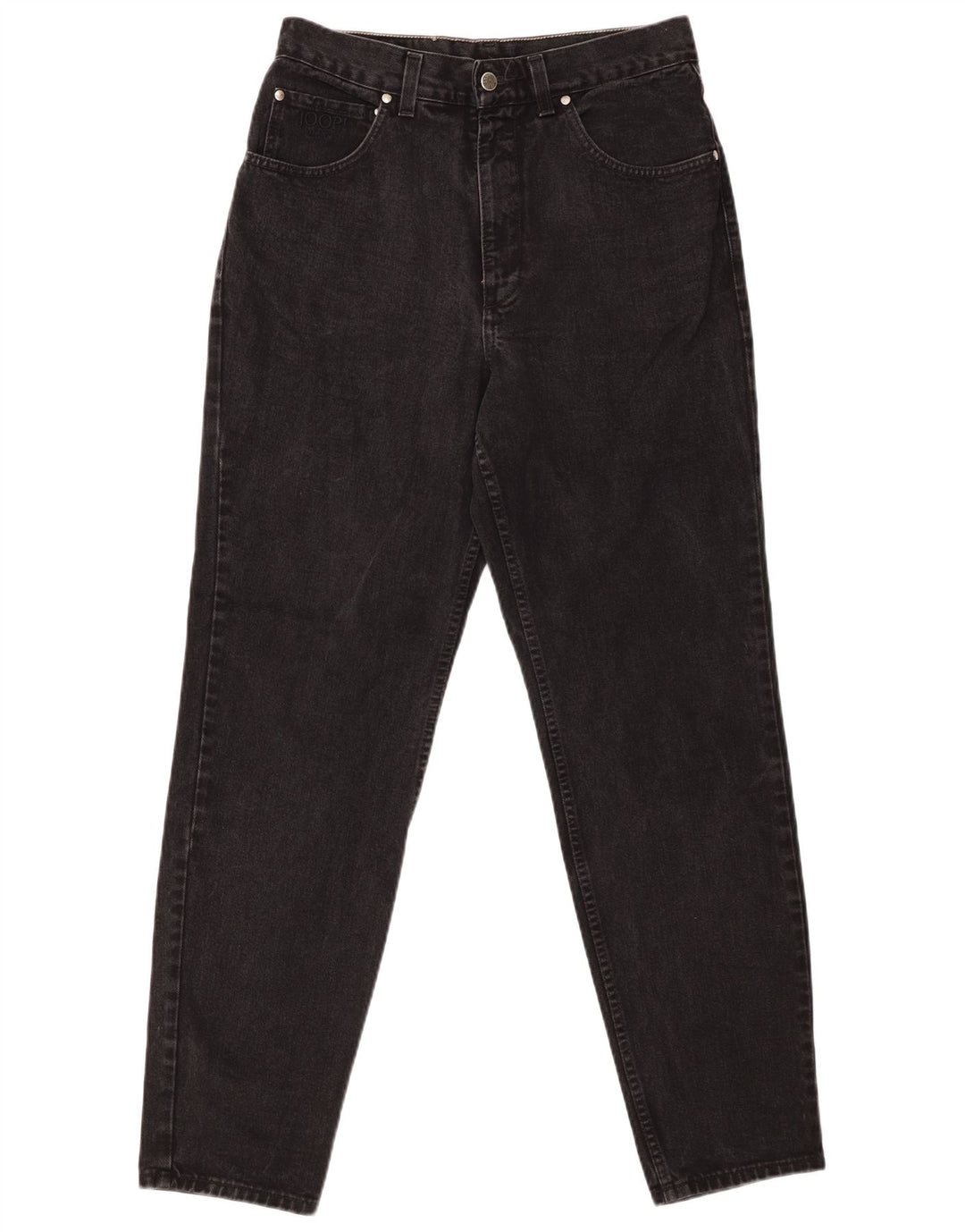 JOOP Jeans affusolati da donna UK 12 Medio W30 L31 Cotone nero