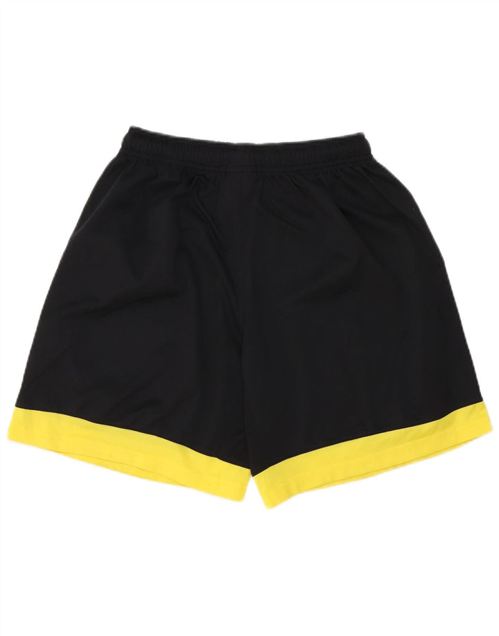 Pantaloncini sportivi da uomo UMBRO medio nero in poliestere color block