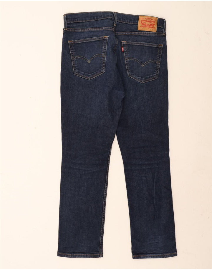 Levi's Uomo 511 Slim Jeans W36 L30 Blu Navy Cotone