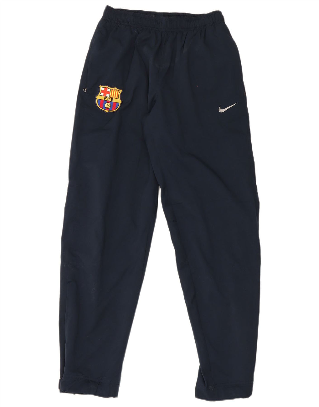 Pantaloni della tuta da uomo Nike FCB piccoli in poliestere blu navy