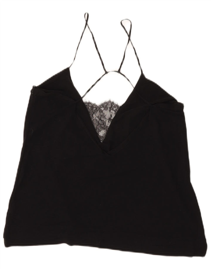 Top alla caviglia da donna Zara UK 12 medio nero