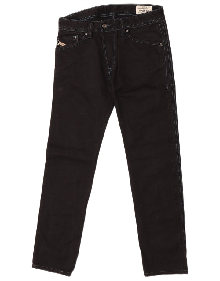 Jeans da donna slim Darron Diesel W28 L28 cotone blu navy