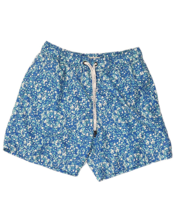 Pantaloncini da bagno da uomo Jack Wills XS poliestere maculato blu