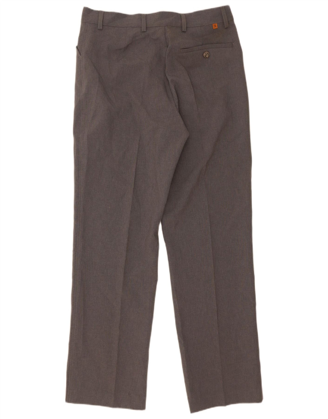 Pantaloni casual dritti da uomo Farah W32 L31 poliestere grigio