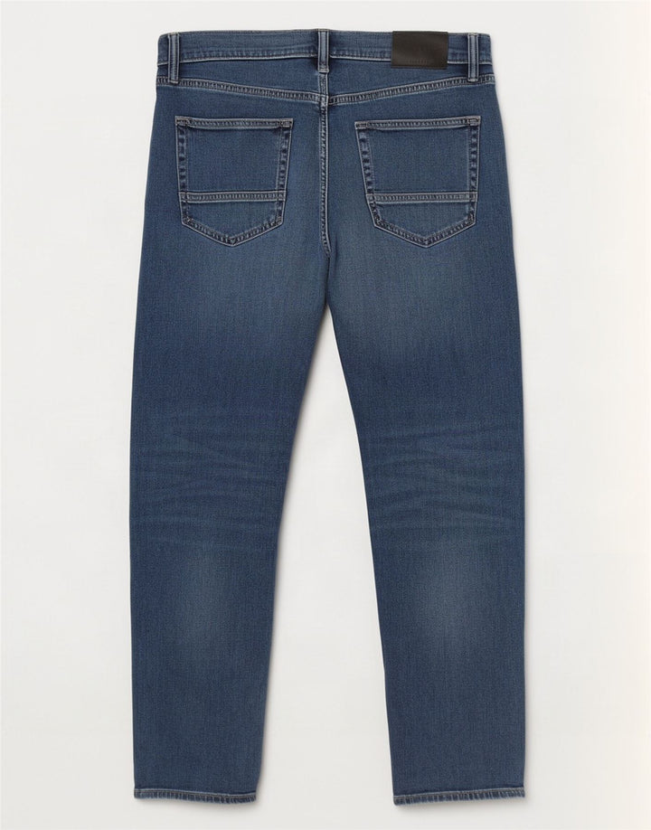 Jeans dritti da uomo Marks & Spencer W32 L29 cotone blu
