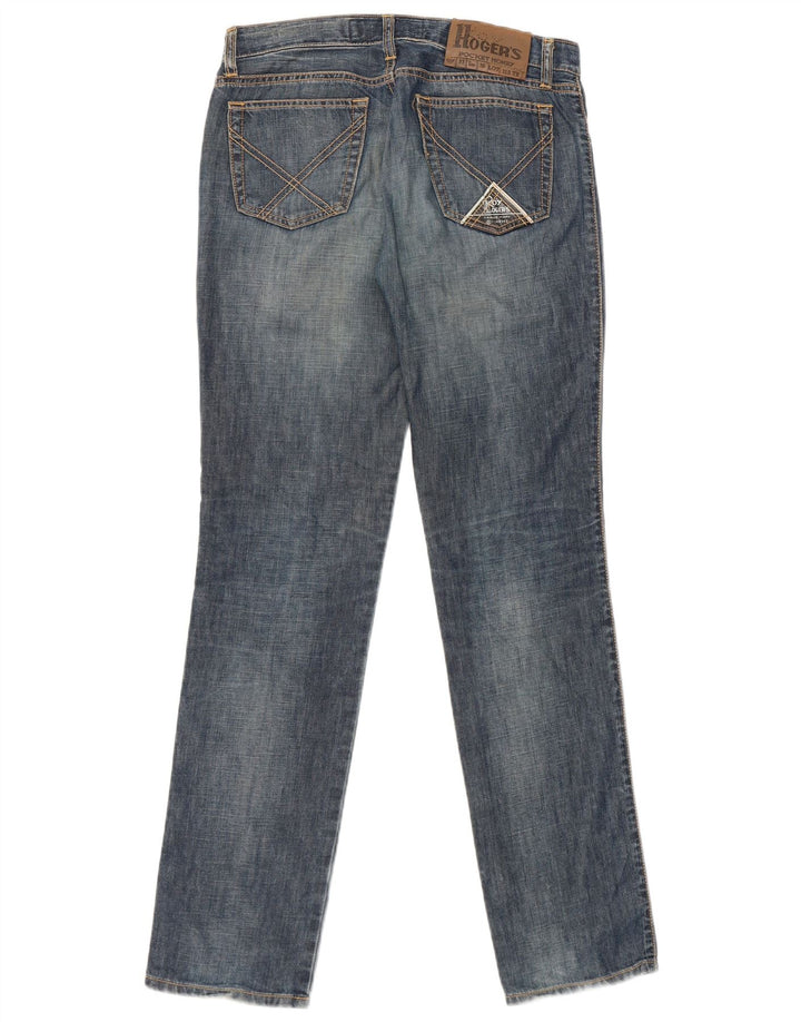 Jeans slim da donna Roy Rogers W27 L32 cotone blu