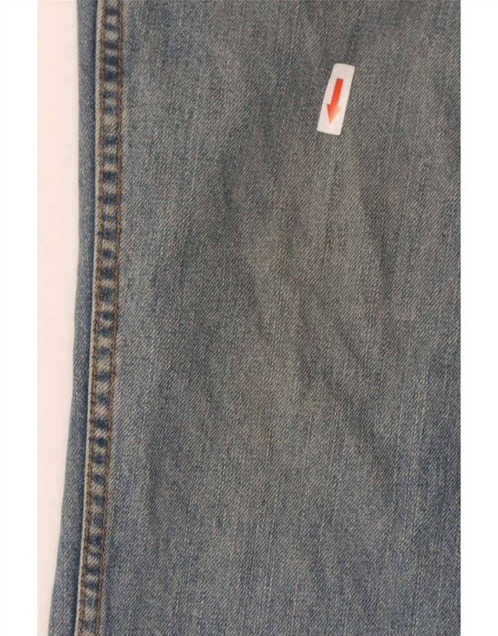 Jeans dritti da uomo Wrangler Ohio W38 L30 cotone blu