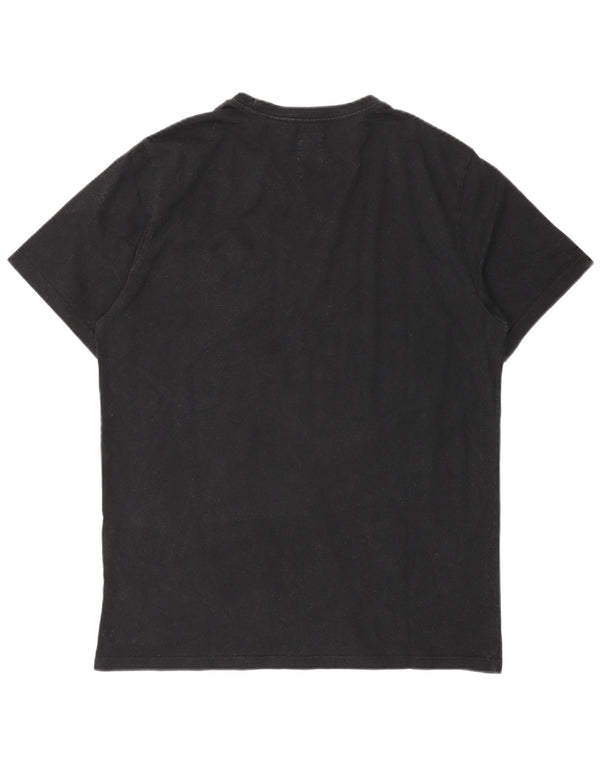 T-shirt Levi's da uomo con vestibilità standard, top in cotone nero medio