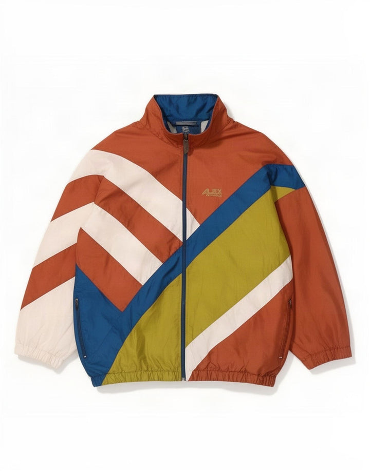 Giacca da ginnastica da uomo Alex Athletics piccola multicolore a blocchi di colore