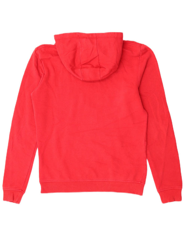 Felpa con cappuccio grafica da uomo NBA XS in cotone rosso
