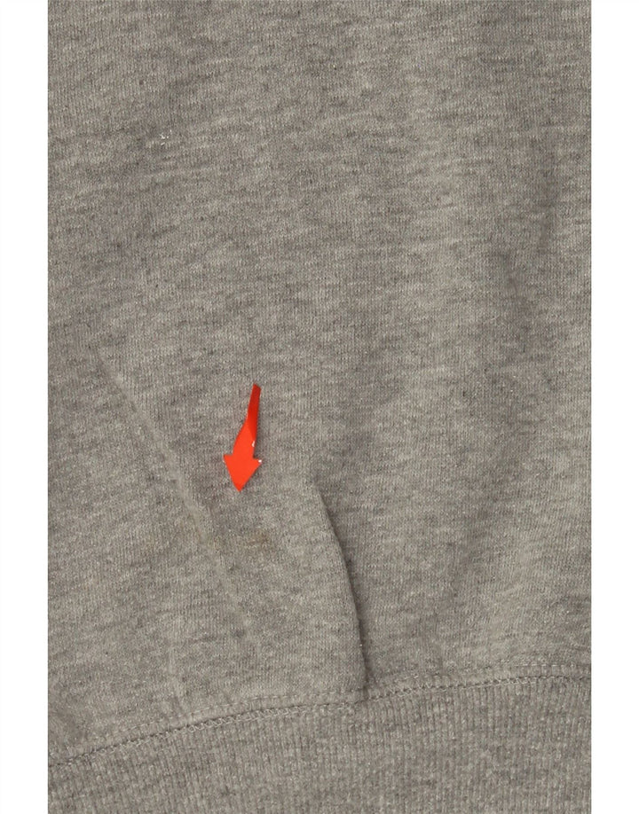 Felpa da donna RUSSELL ATHLETIC UK 16 grande grigio screziato