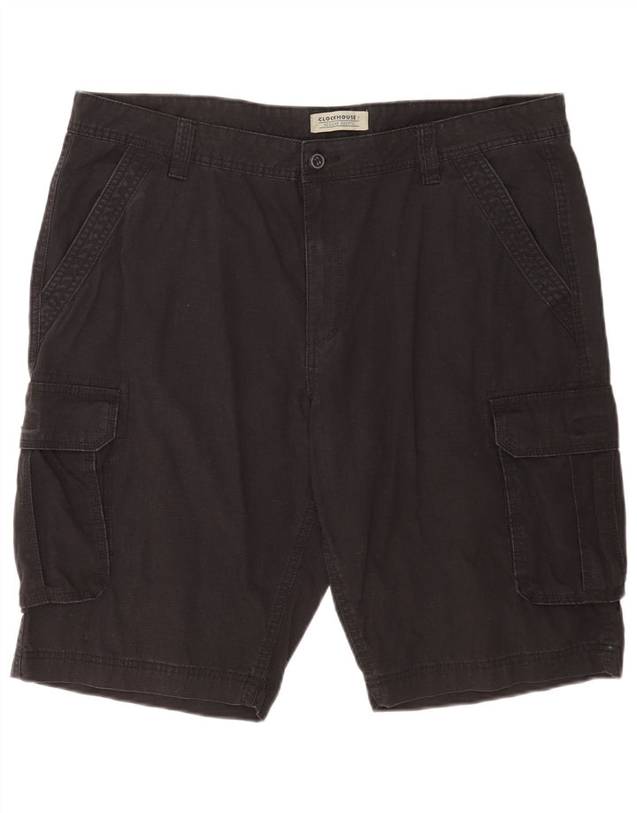 Pantaloncini cargo regolari da uomo C&A Clock House W38 XL in cotone nero