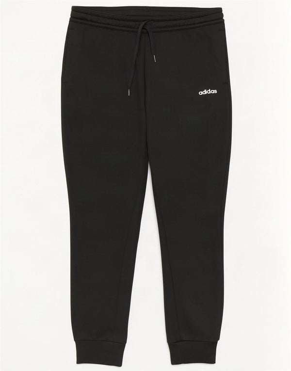 Pantaloni da tuta da donna Adidas Joggers UK 12/14 Medium Nero Poliestere