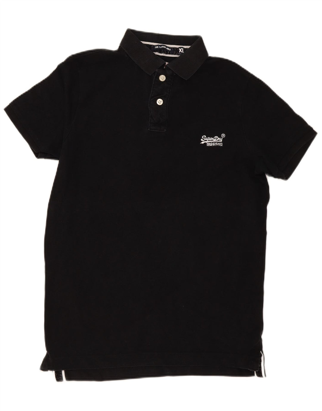 Polo da uomo Superdry XL in cotone nero