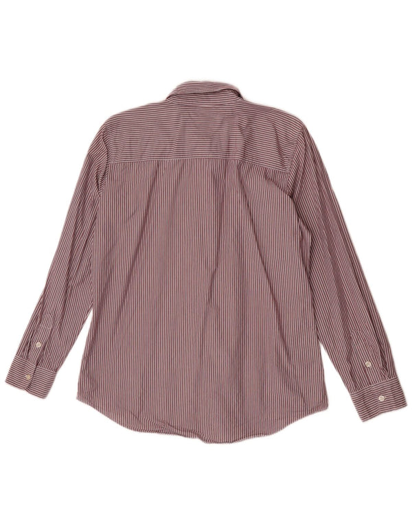 Camicia da donna Tommy Hilfiger UK 14 grande cotone a righe rosse