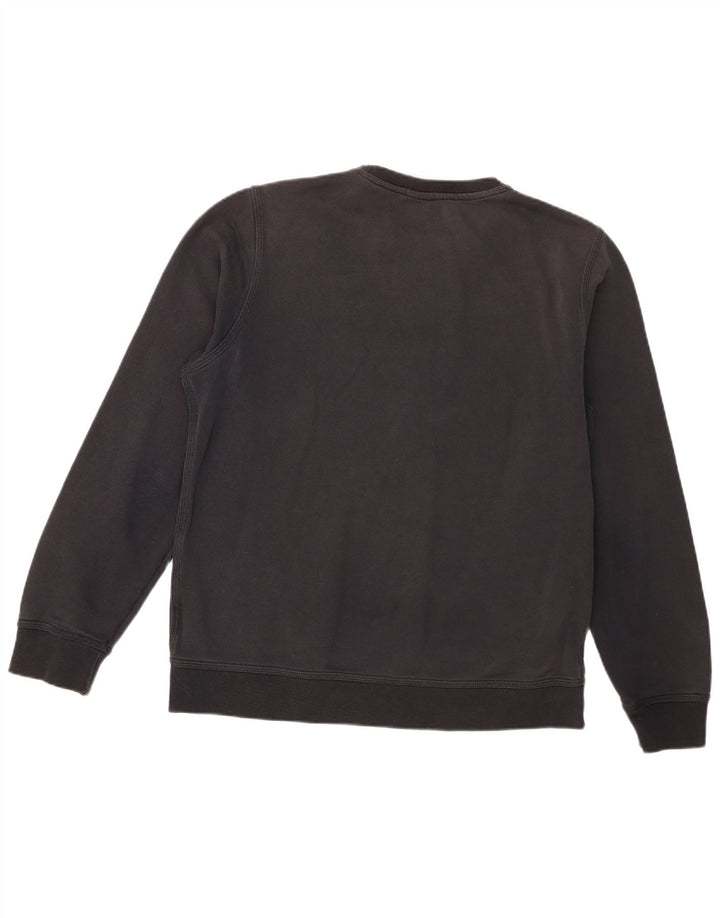 Felpa da uomo Nike Maglione grande in cotone nero