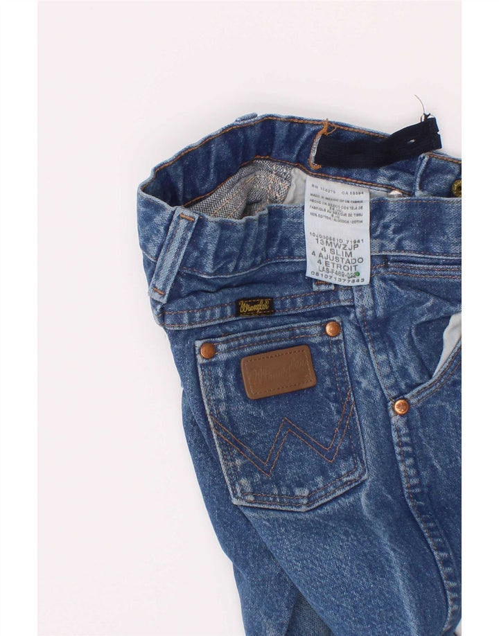 Jeans slim Wrangler per ragazzi 3-4 anni W20 L14 cotone blu
