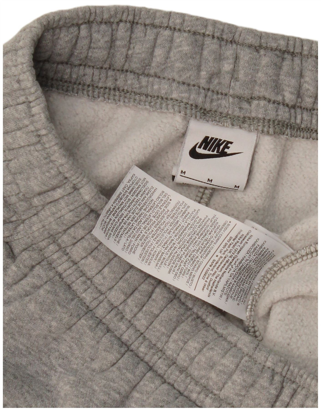 Pantaloni della tuta cargo Nike da uomo, pantaloni da jogging, cotone grigio medio