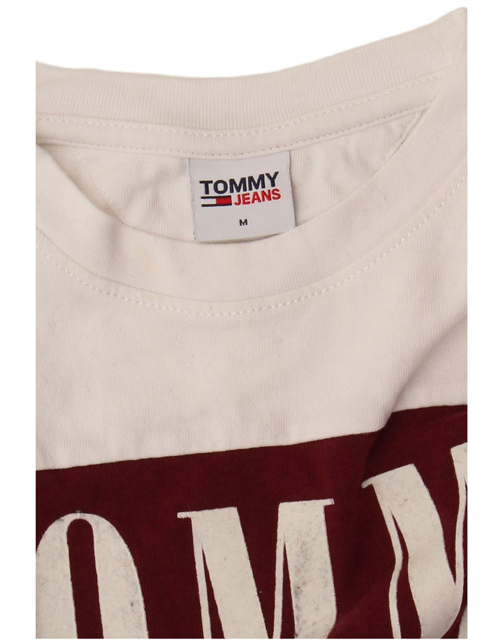 TOMMY HILFIGER T-shirt grafica da uomo Top color bianco medio