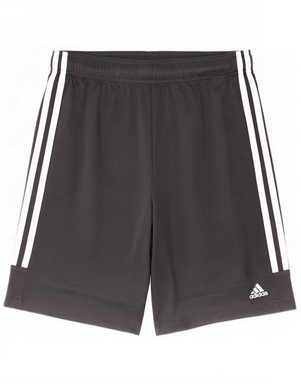 Pantaloncini sportivi Adidas Aeroready da ragazzo 13-14 anni in poliestere nero