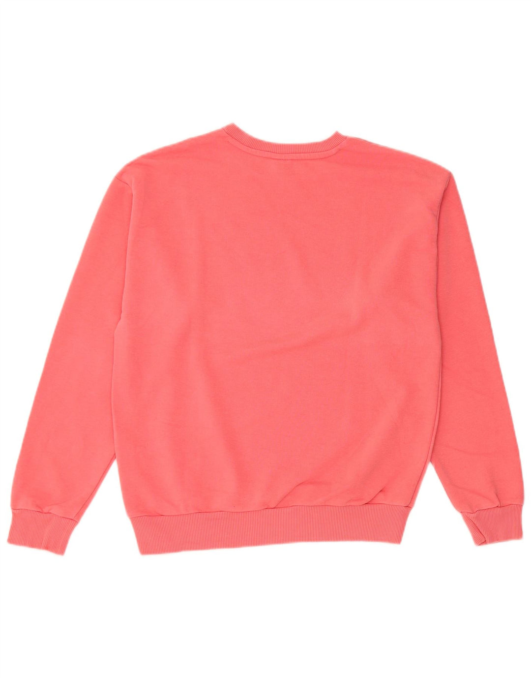 Felpa oversize con grafica da donna Puma UK 10 Small Pink Cotton