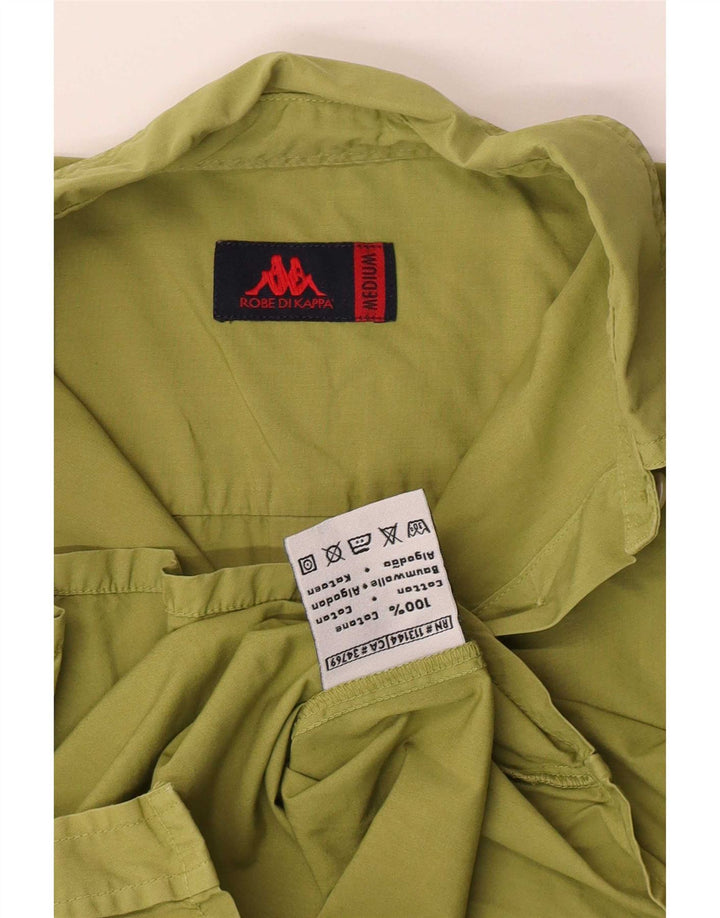 Camicia Regular a maniche lunghe da donna Kappa UK 12 Cotone verde medio