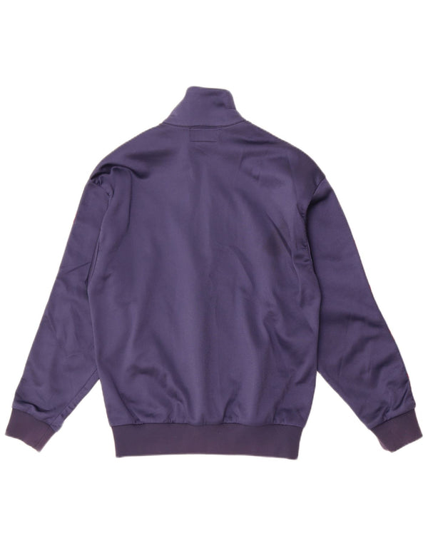 Giacca da ginnastica grafica da donna Asics IT 44 media blu navy in poliammide