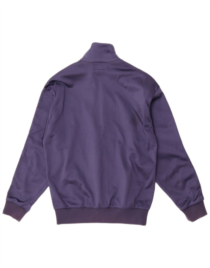 Giacca da ginnastica grafica da donna Asics IT 44 media blu navy in poliammide