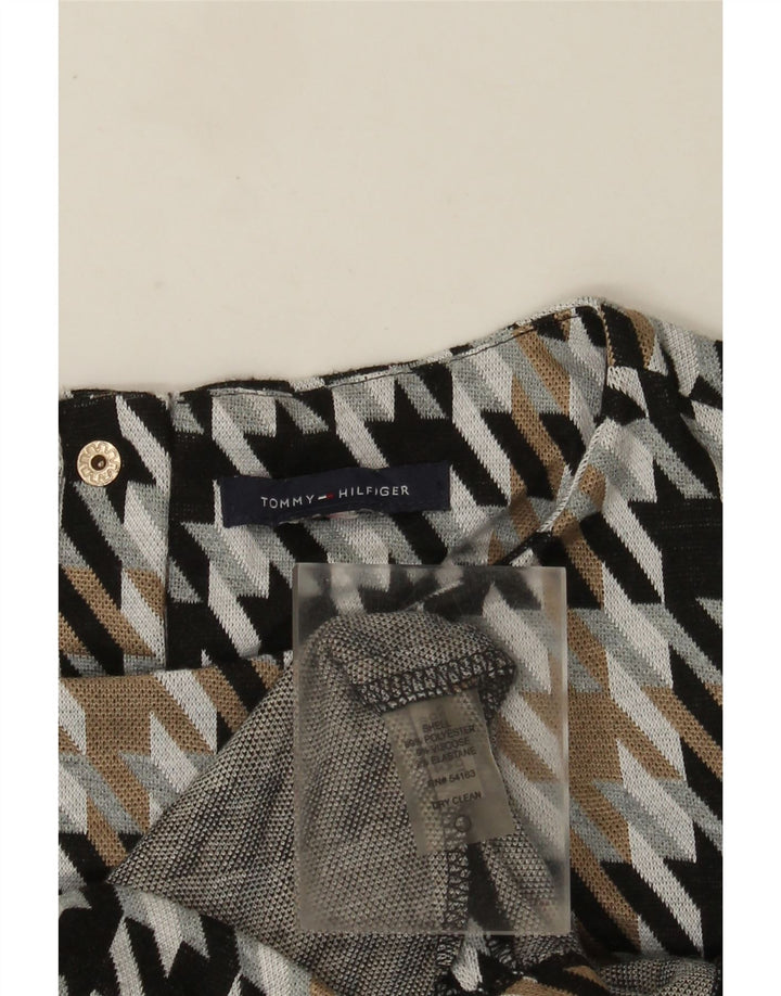 Abito a trapezio da donna Tommy Hilfiger UK 12 pied de poule medio multicolore