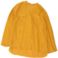 Top in camicetta da donna Marks & Spencer UK 14 grande lino giallo
