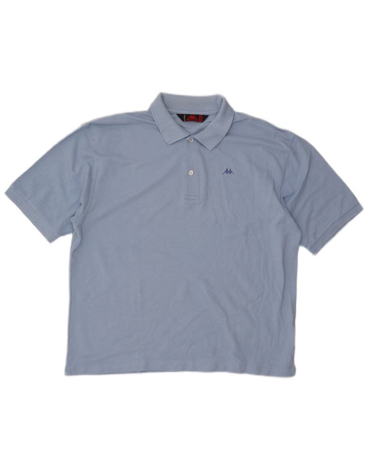 Polo Kappa Uomo XL Blu