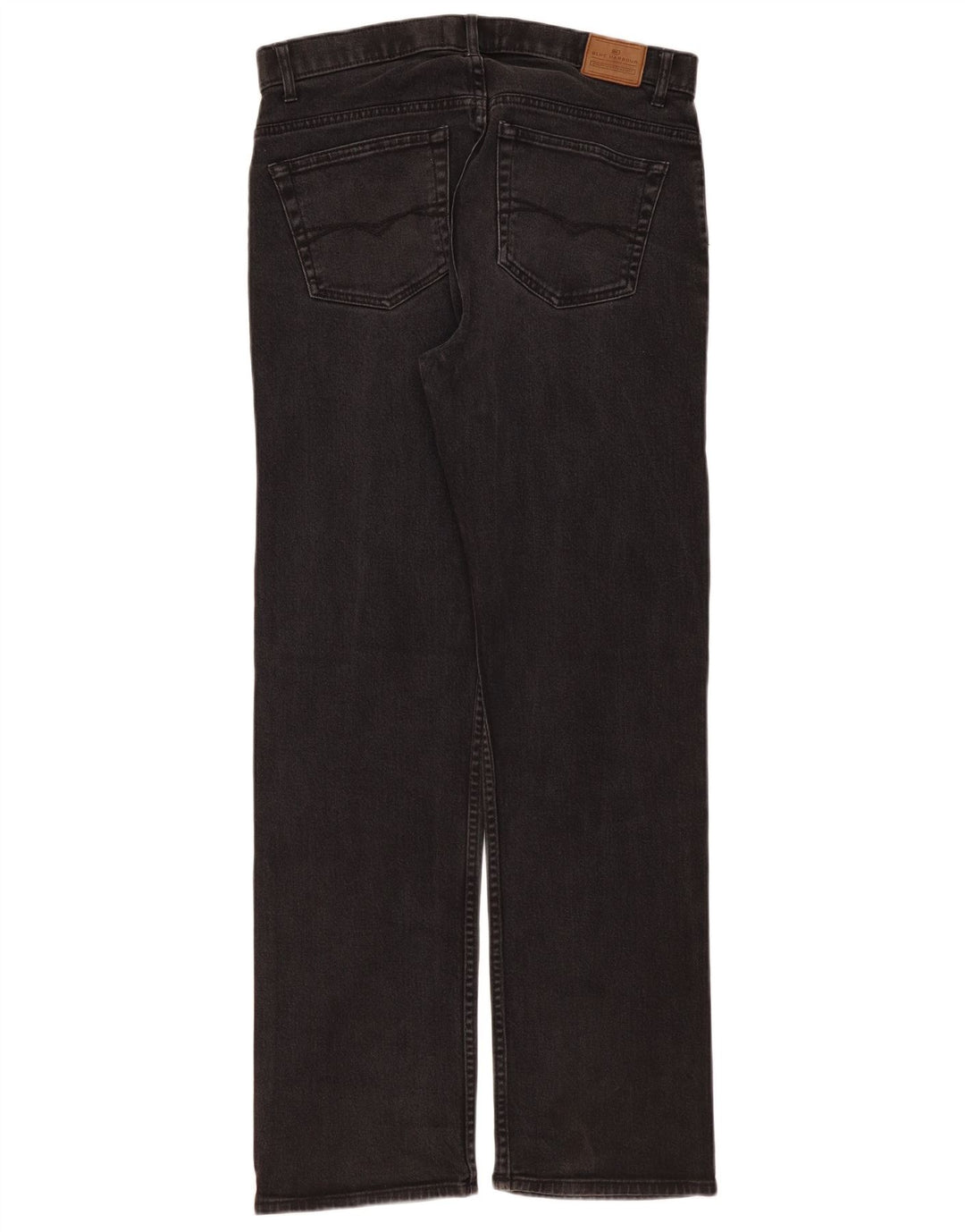Jeans dritti da uomo Marks & Spencer W34 L33 cotone nero