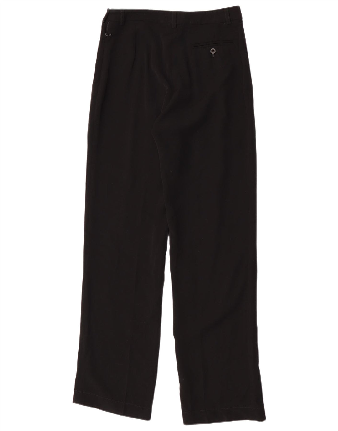 Pantaloni casual dritti da donna Jigsaw W29 L32 poliestere nero