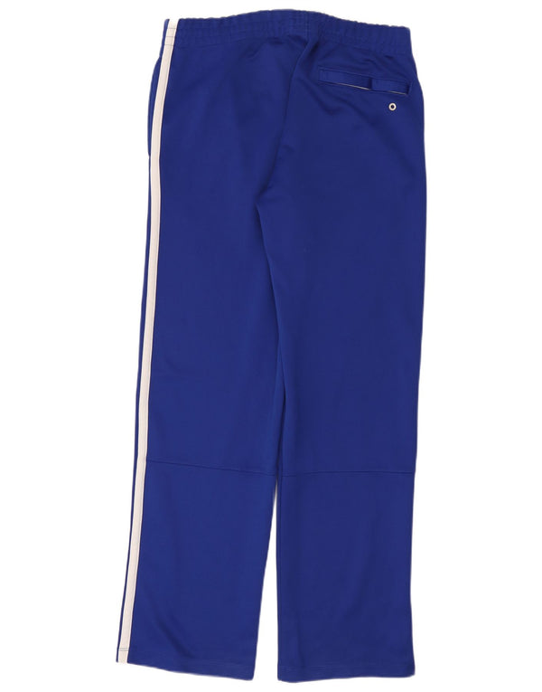 Pantaloni da tuta Nike da uomo in poliestere color block blu medio