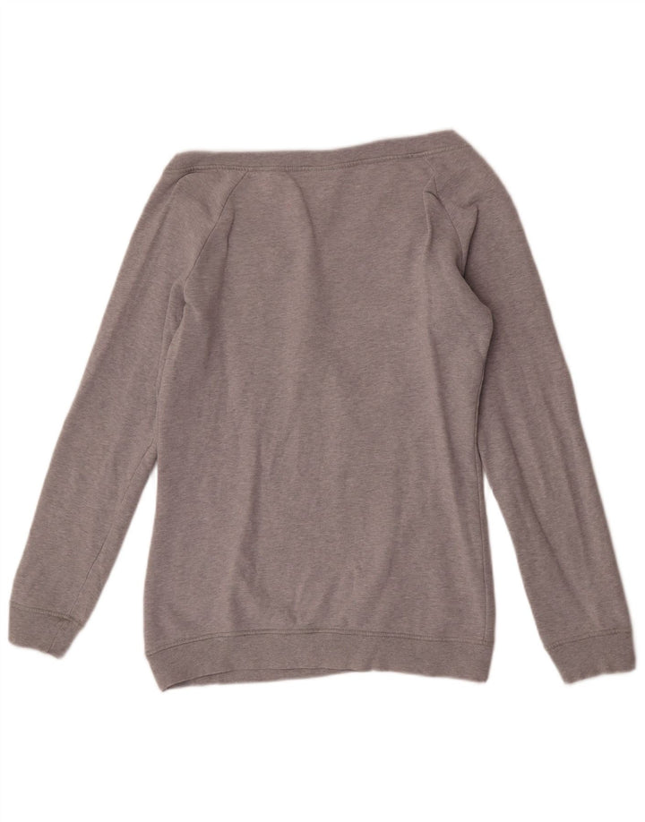 Felpa grafica da donna Benetton Peanuts Graphic Jumper UK 14 Grigio medio